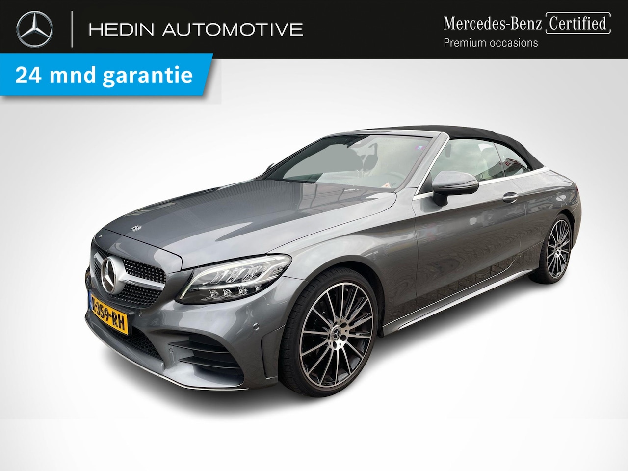 Mercedes-Benz C-klasse Cabrio - C 180 Automaat AMG Line | LED | Stoelverwarming | Airscarf | Camera | Spiegelpakket | Zitc - AutoWereld.nl