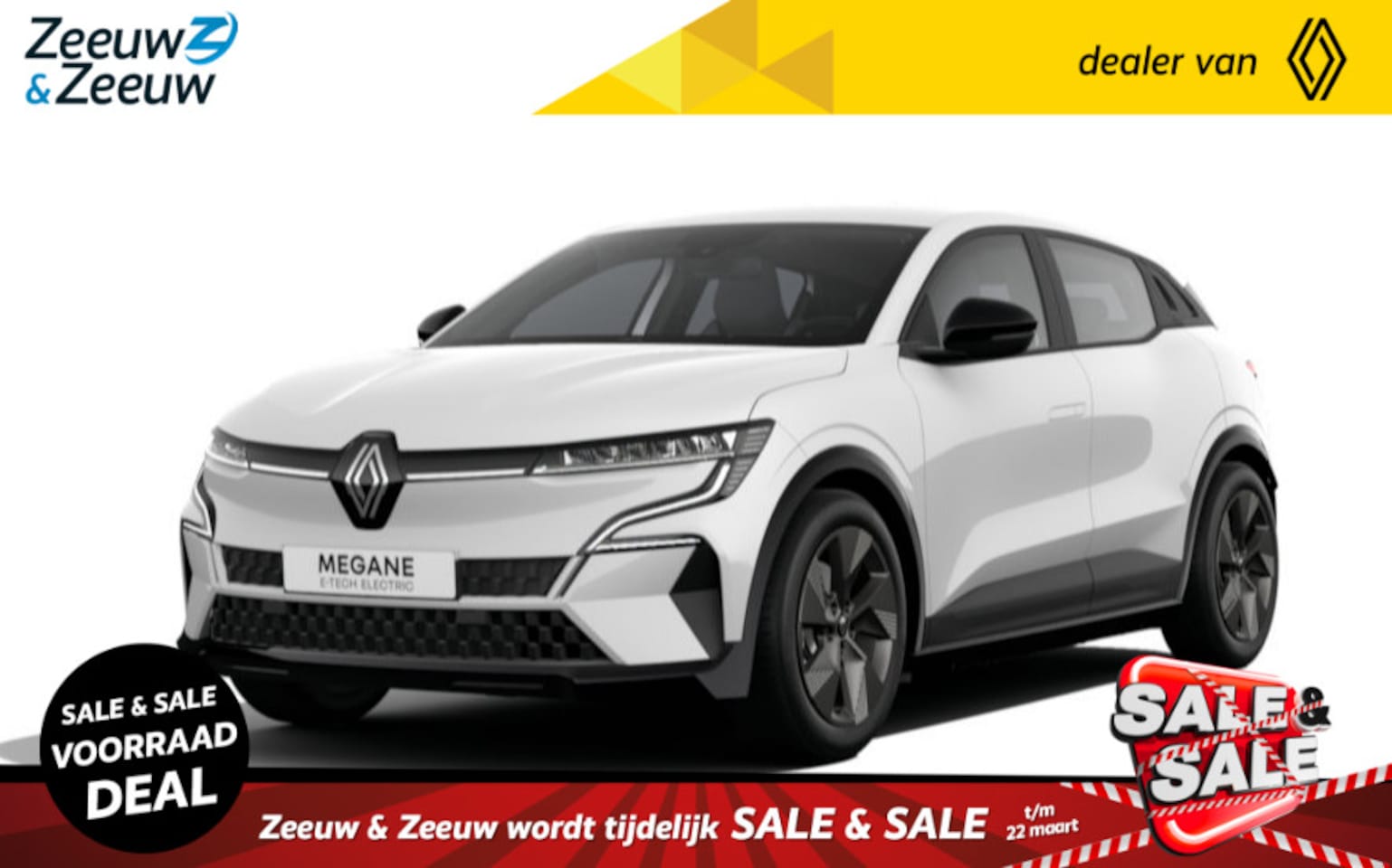 Renault Mégane E-Tech - Urban Range Evolution 40 kWh | 130pk | NU MET 3650,- VOORRAAD KORTING |  informeer naar de - AutoWereld.nl