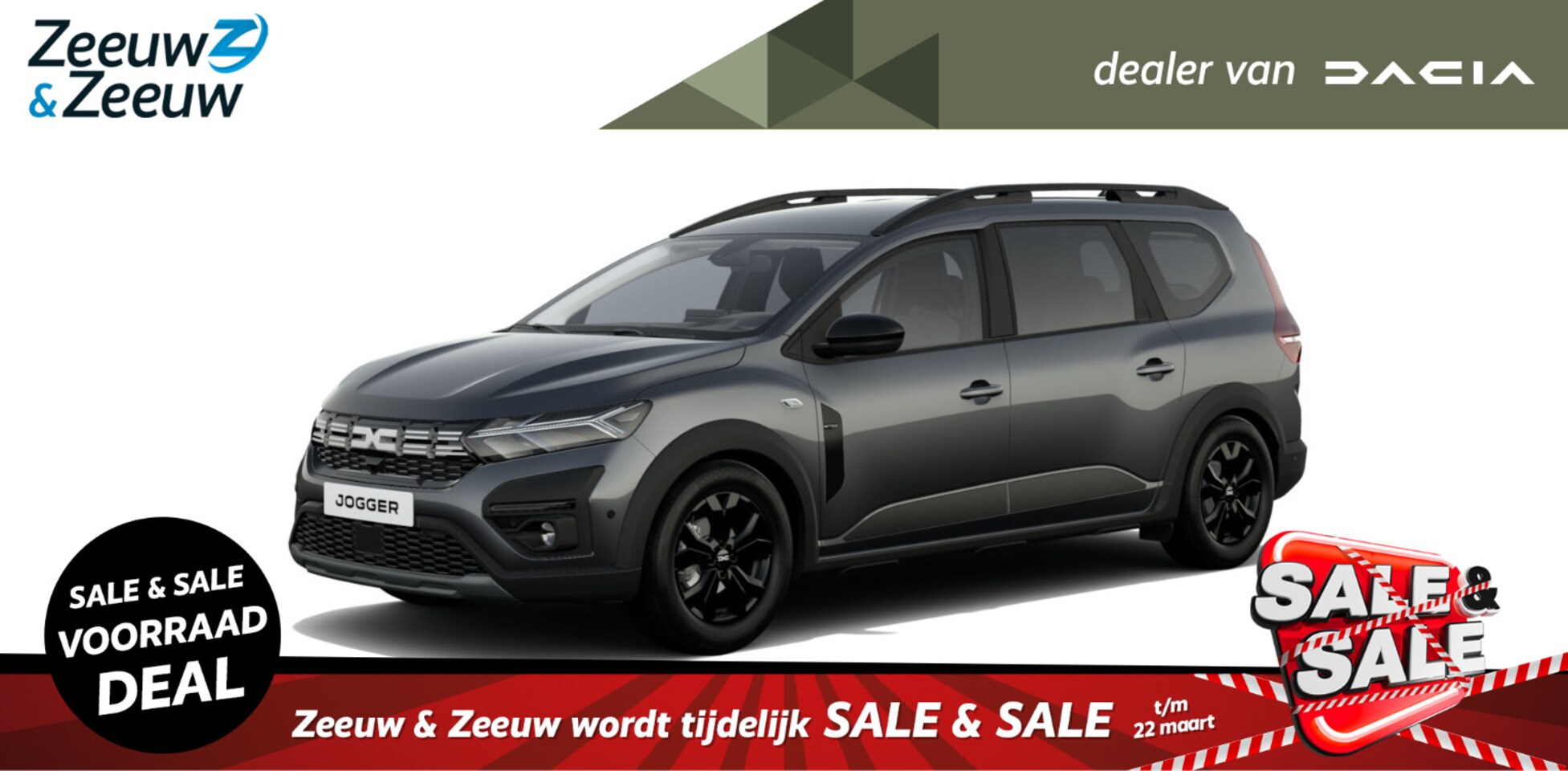 Dacia Jogger - TCe 110 Extreme 7p. | UIT VOORRAAD LEVERBAAR MET €250,- KORTING - AutoWereld.nl