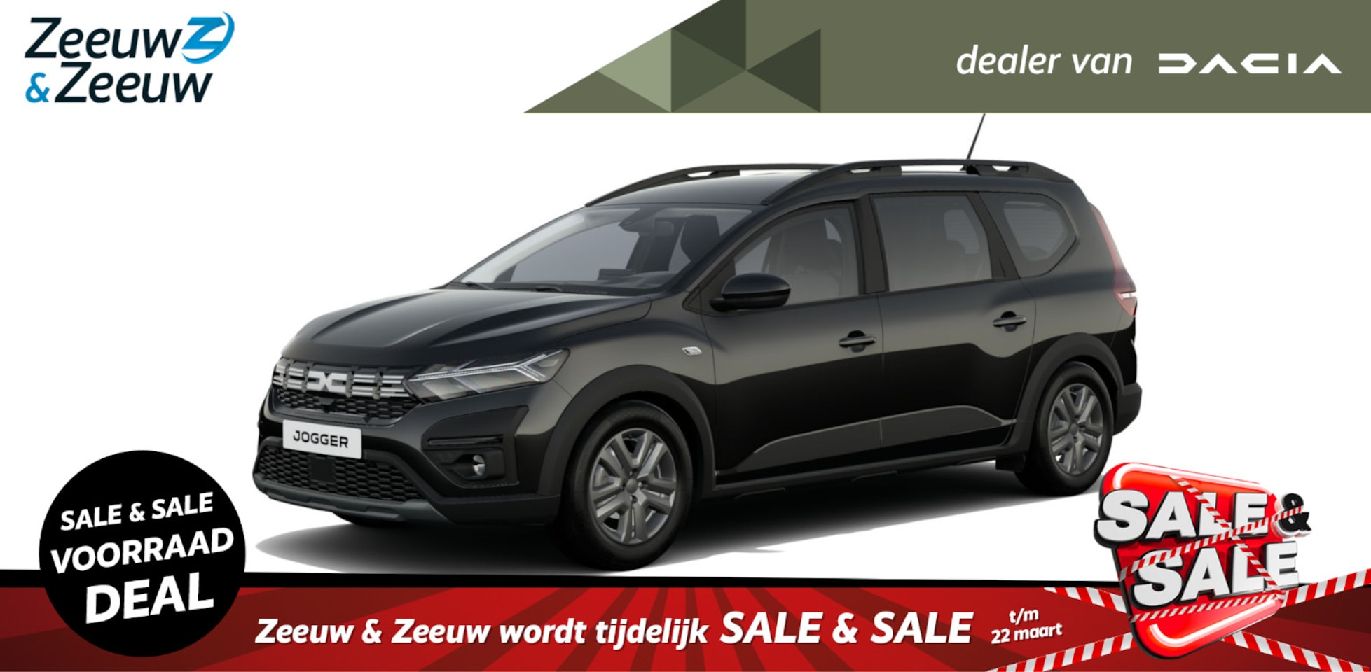 Dacia Jogger - TCe 110 Expression 5p. | UIT VOORRAAD LEVERBAAR MET €250,- KORTING - AutoWereld.nl