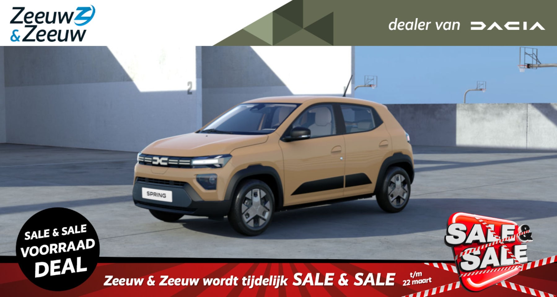 Dacia Spring - Expression 45 26.8 kWh | DE NIEUWE DACIA SPRING NU TE BESTELLEN BIJ DACIA DEN HAAG - AutoWereld.nl