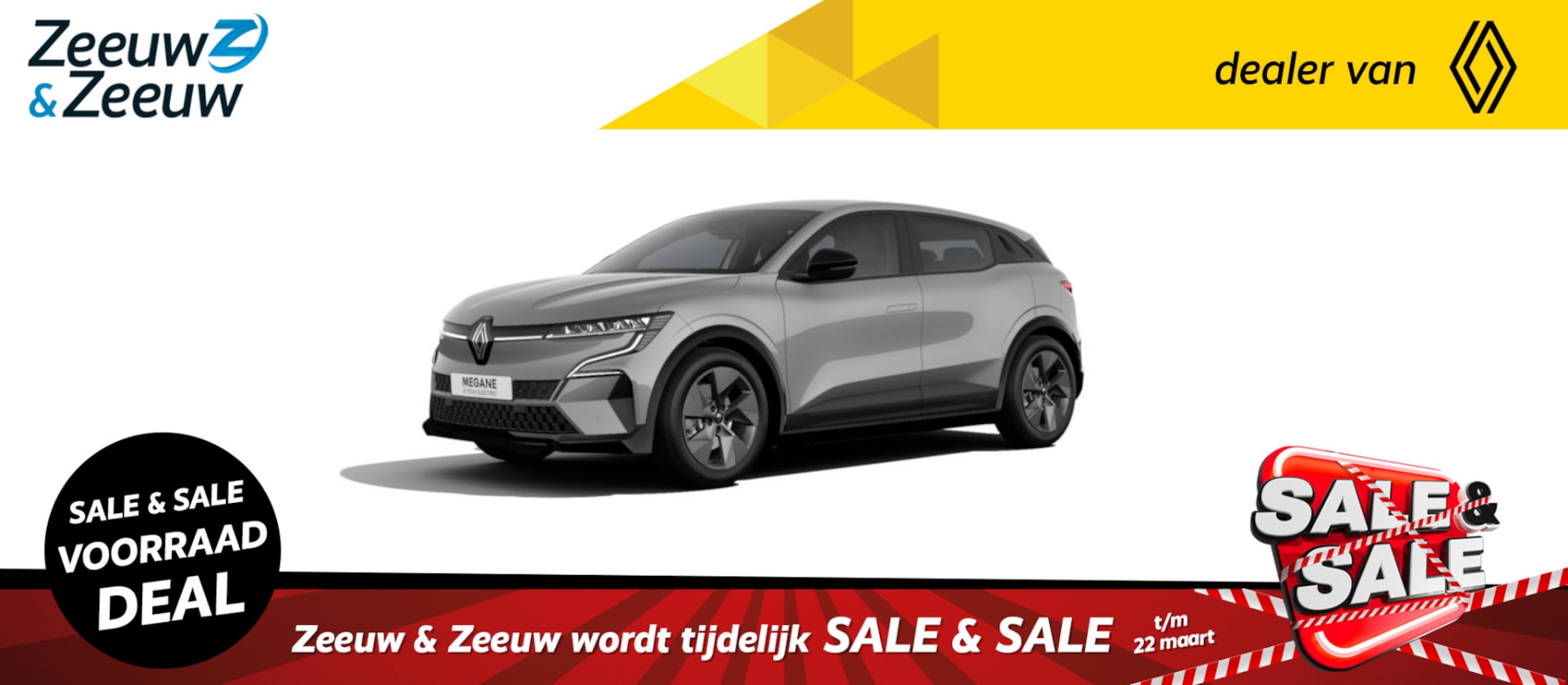 Renault Mégane E-Tech - Comfort Range Evolution 60 kWh | Uit Voorraad Leverbaar | Financiering tegen 1,9% Rente | - AutoWereld.nl