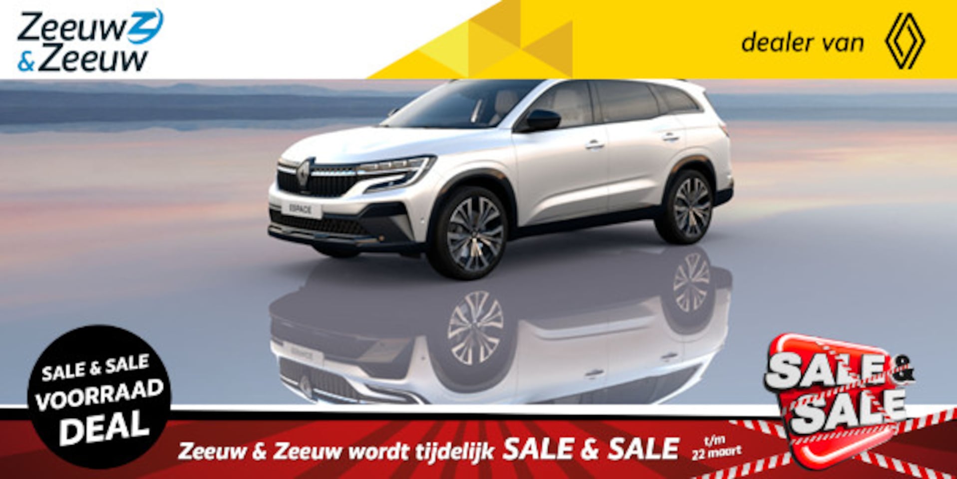 Renault Espace - E-Tech Hybrid 200 iconic 7p. NIEUW TE BESTELLEN! Nu in onze showroom met € 3000,- voorraad - AutoWereld.nl