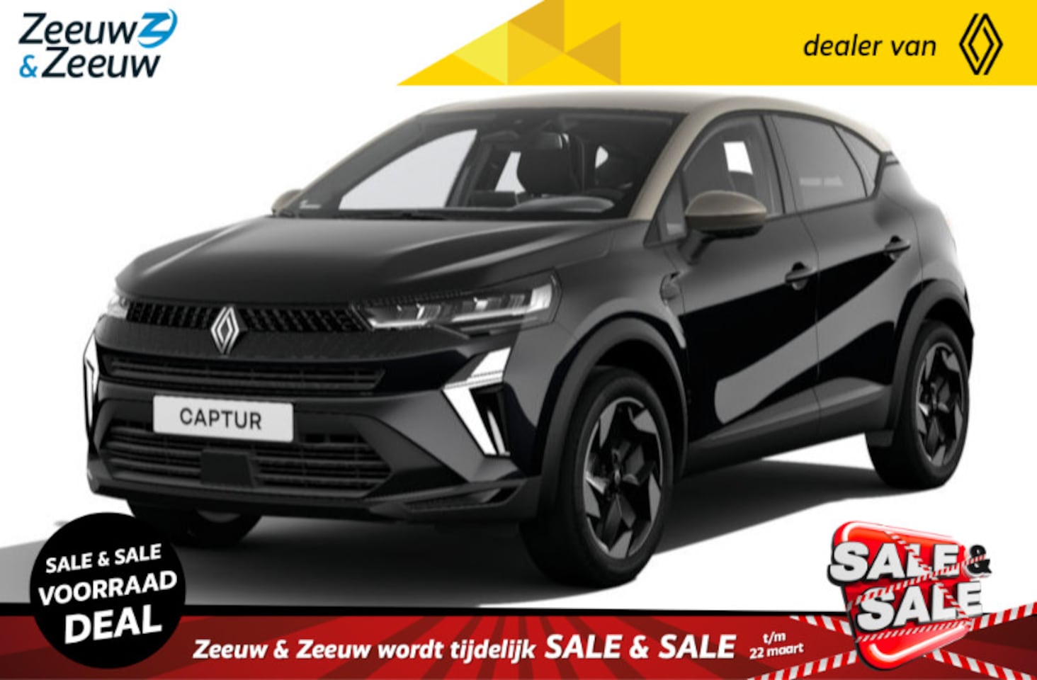 Renault Captur - 1.0 TCe 90 techno Renault Captur 1.0 TCe 90 Techno UIT VOORRAAD LEVERBAAR | 1500,- KORTING - AutoWereld.nl