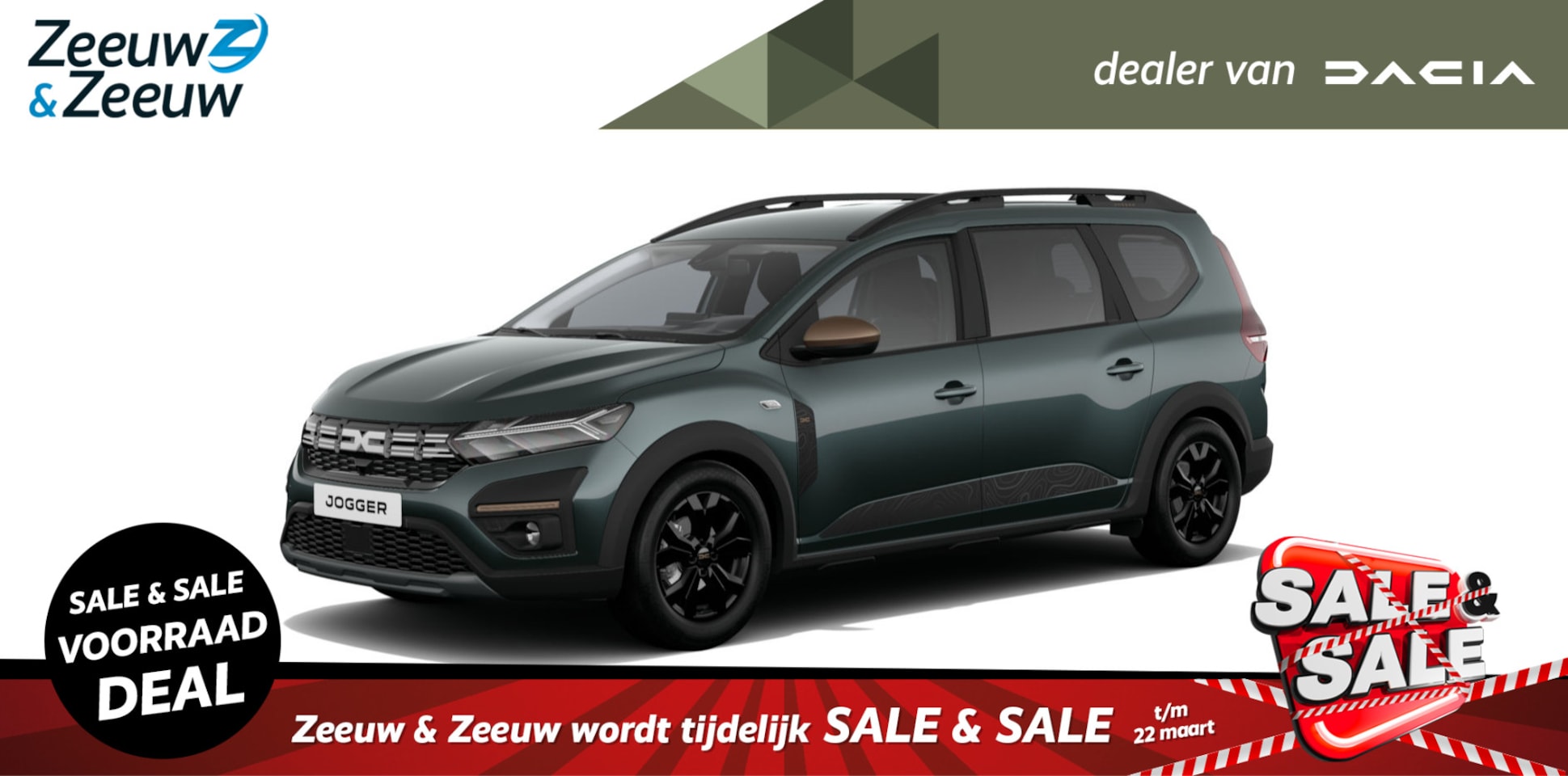 Dacia Jogger - Hybrid 140 Extreme 7p. | Nieuw te bestellen met €250 korting!| Parkeersensoren achter + ac - AutoWereld.nl