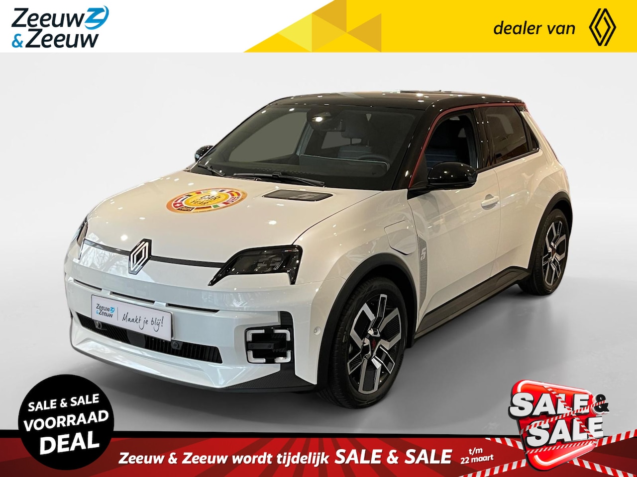 Renault 5 - comfort range techno 52 kWh | UIT VOORRAAD LEVERBAAR OP = OP NU MET €1.000,- SALE & SALE K - AutoWereld.nl