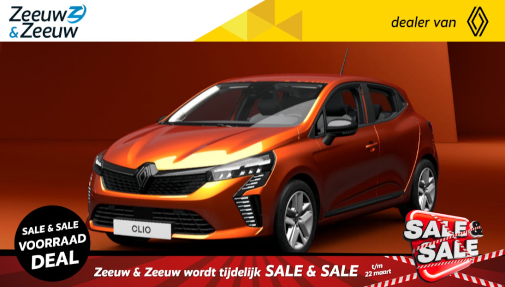 Renault Clio - 1.6 E-Tech Full Hybrid 145 evolution UIT VOORRAAD LEVERBAAR | NU MET 2000,- VOORRAAD KORTI - AutoWereld.nl