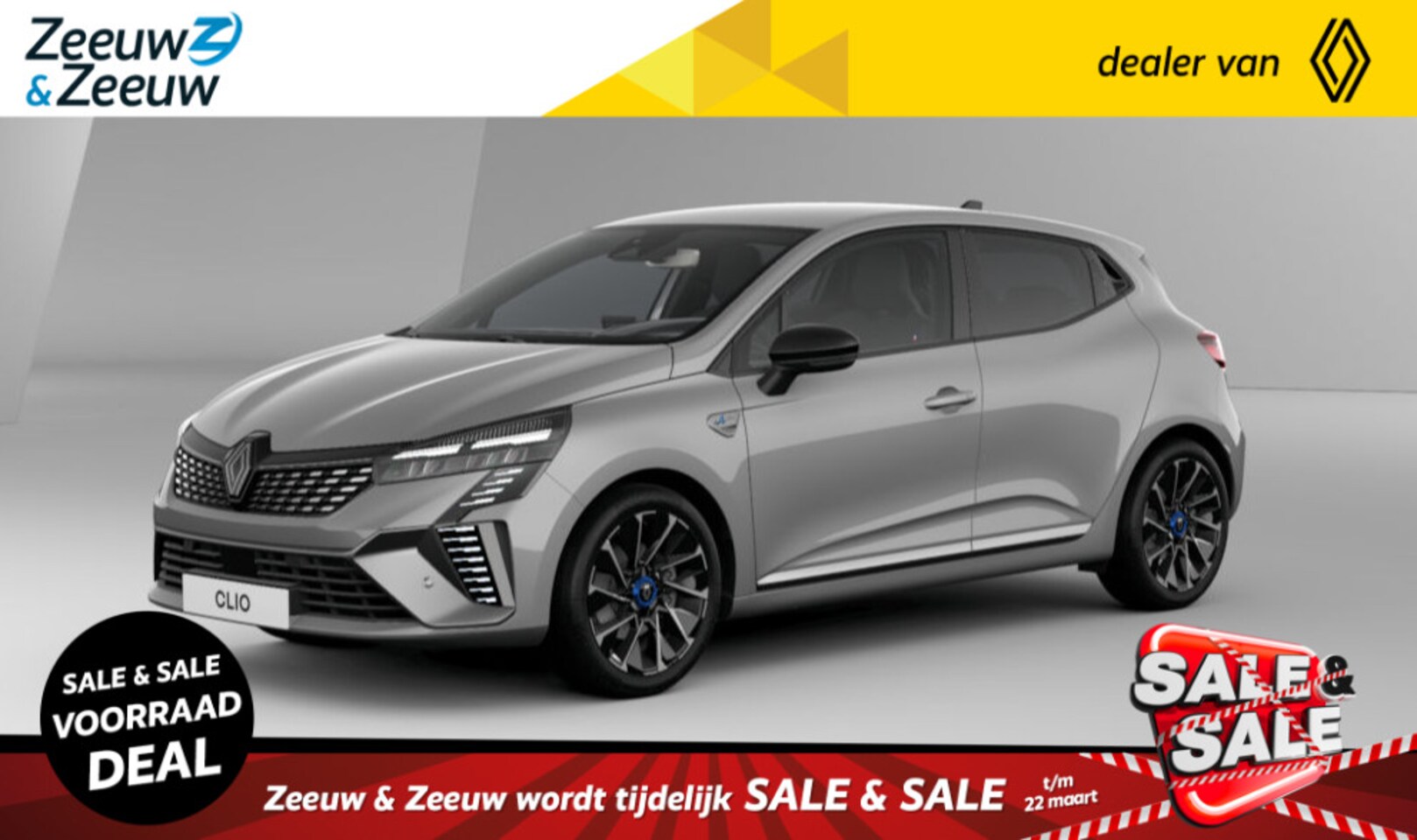 Renault Clio - TCe 90 Esprit Alpine | NU leverbaar en profiteer van €2.000,- extra Zeeuw & Zeeuw voorraad - AutoWereld.nl