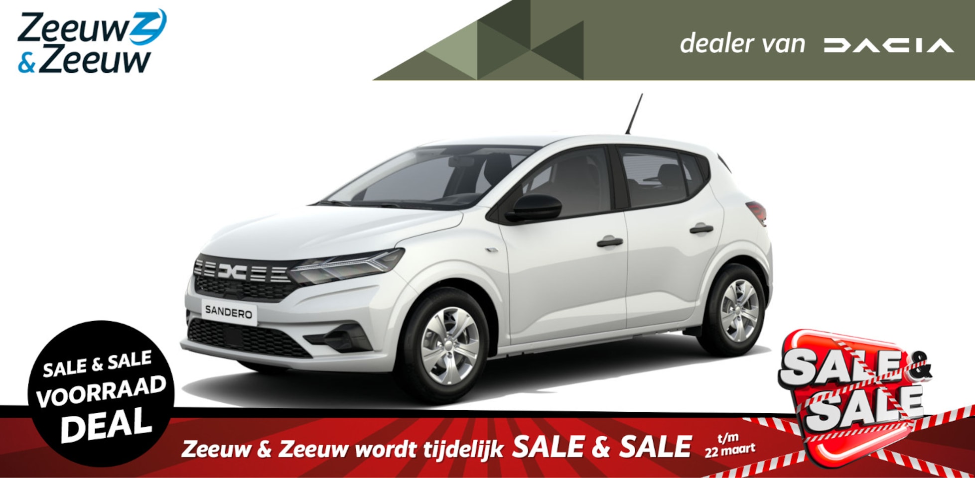 Dacia Sandero - TCe 100 ECO-G Essential | Nieuw te bestellen met €250,- korting | Gratis Verlengde garanti - AutoWereld.nl