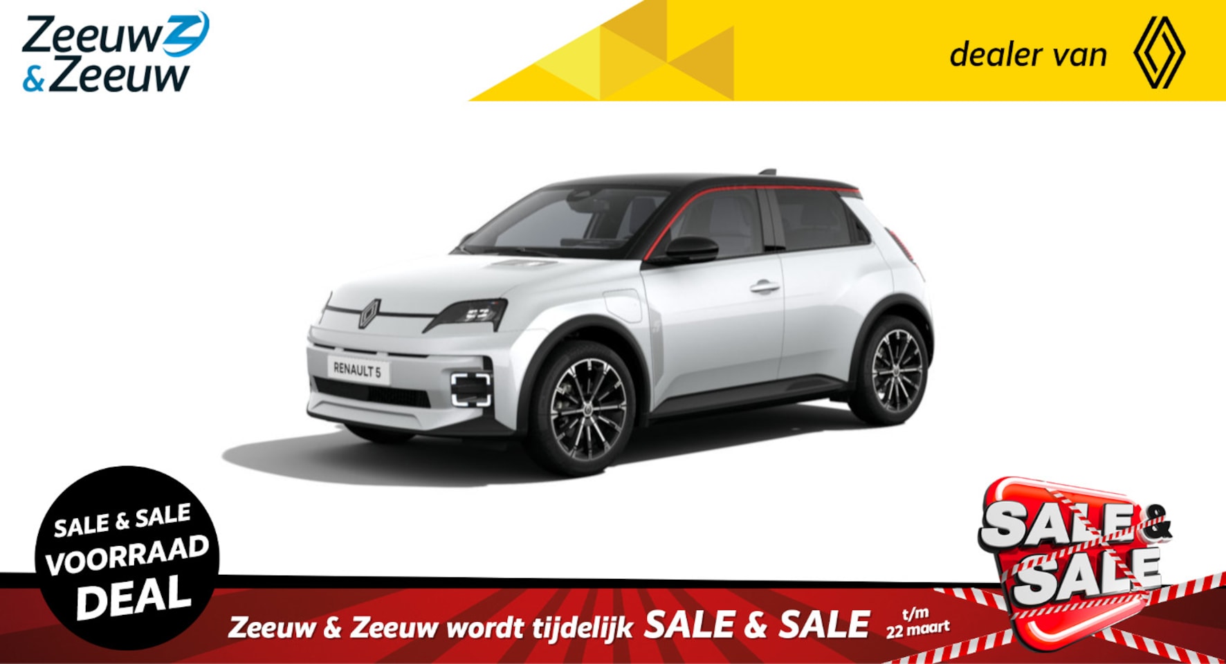 Renault 5 - (ANWB Private lease actie vanaf € 429,-) comfort range techno 52 kWh | Auto van het Jaar 2 - AutoWereld.nl