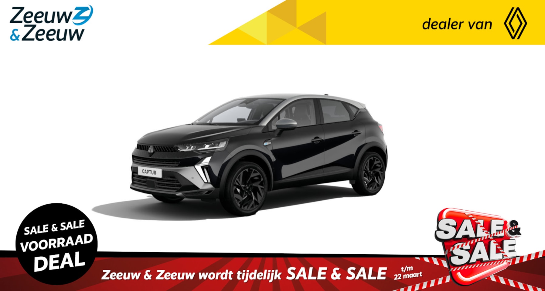 Renault Captur - 1.6 E-Tech Hybrid 145 esprit Alpine | Nieuw te bestellen bij Zeeuw & Zeeuw Leiderdorp - AutoWereld.nl