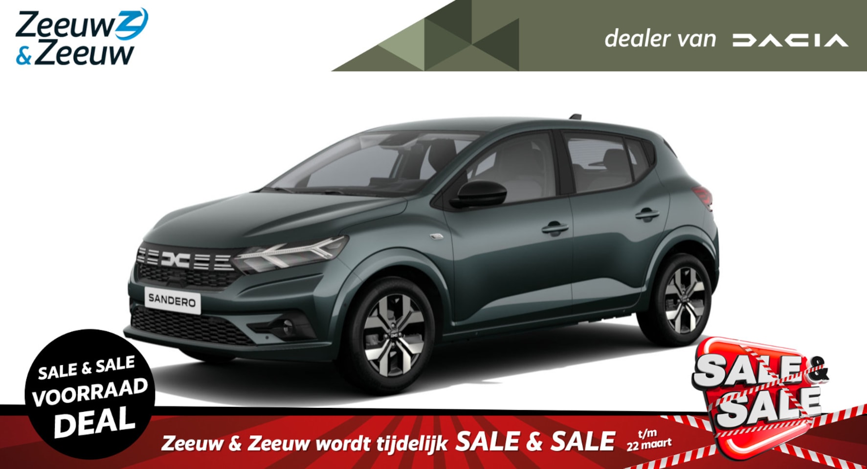 Dacia Sandero - (ANWB Private Lease Actie v.a. € 324,-) TCe 90 Journey | Wij maken graag een Private Lease - AutoWereld.nl