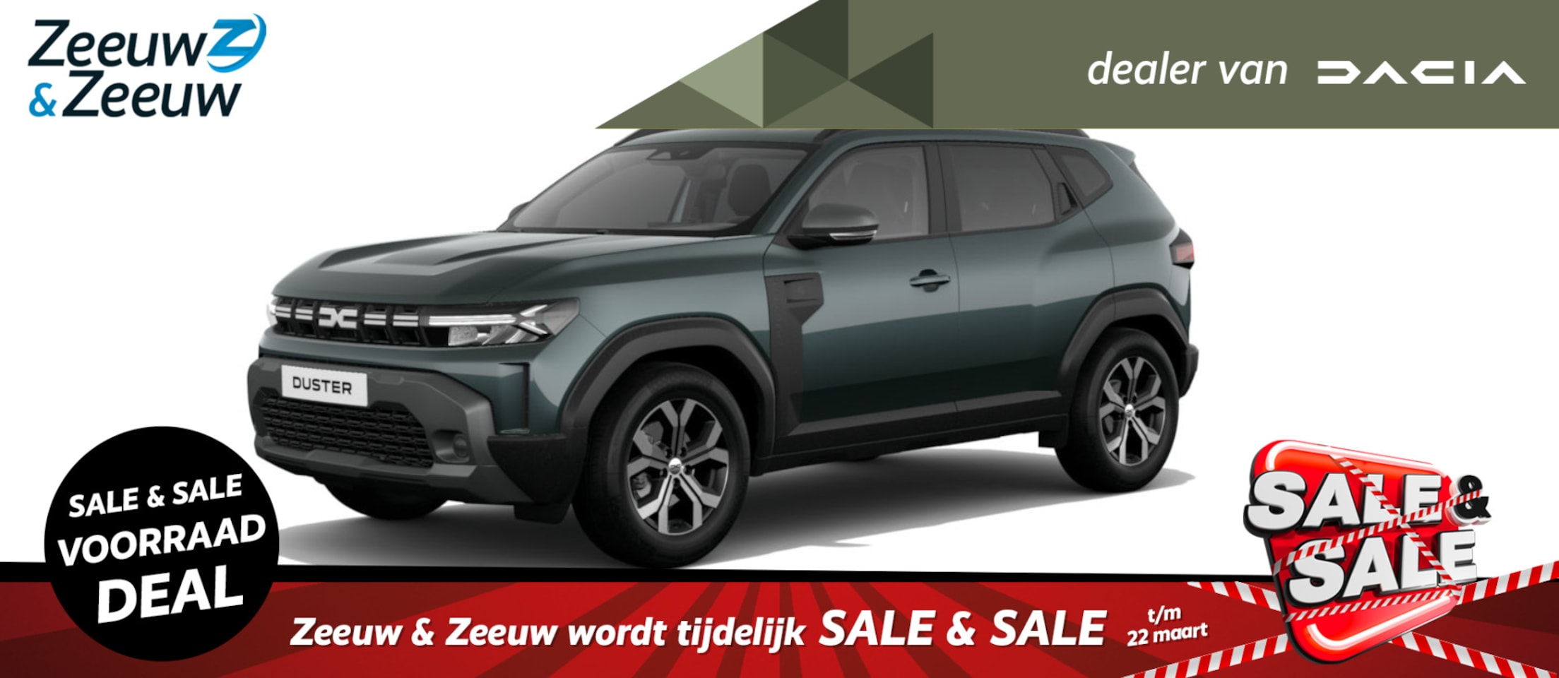 Dacia Duster - 1.0 TCe 100 ECO-G Expression | Nieuw te bestellen bij Zeeuw & Zeeuw Leiderdorp - AutoWereld.nl