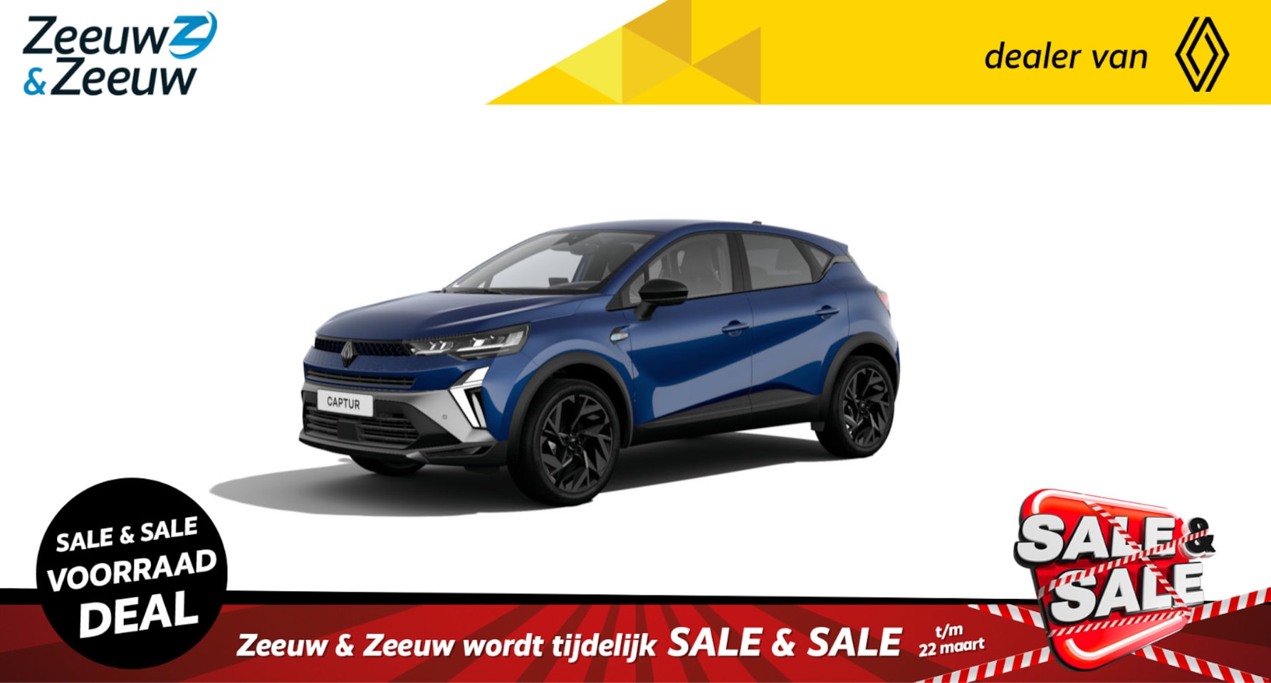 Renault Captur - 1.3 Mild Hybrid 160 esprit Alpine | Nu te bestellen bij Zeeuw & Zeeuw Leiderdorp - AutoWereld.nl