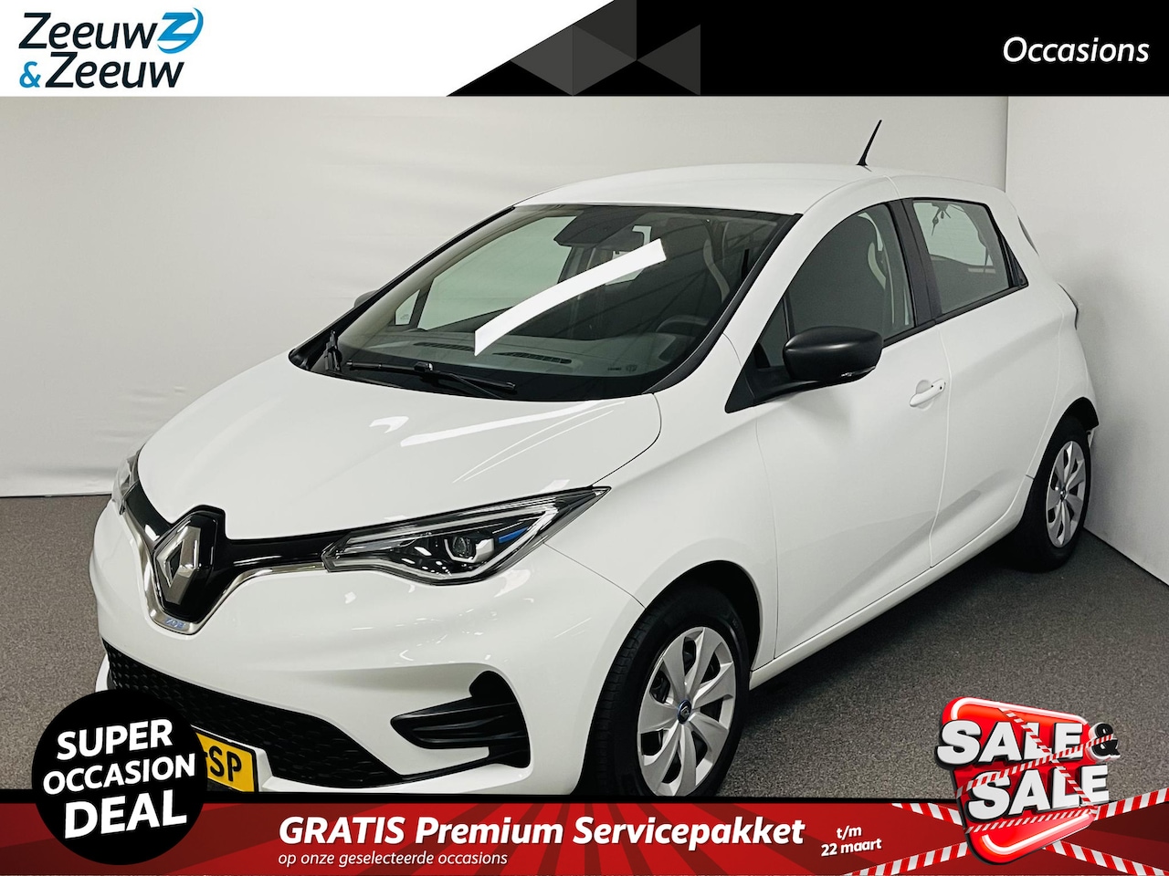 Renault Zoe - R110 Life 52 kWh KOOPACCU Airco cruise controle apple carplay android auto dealer onderhou - AutoWereld.nl