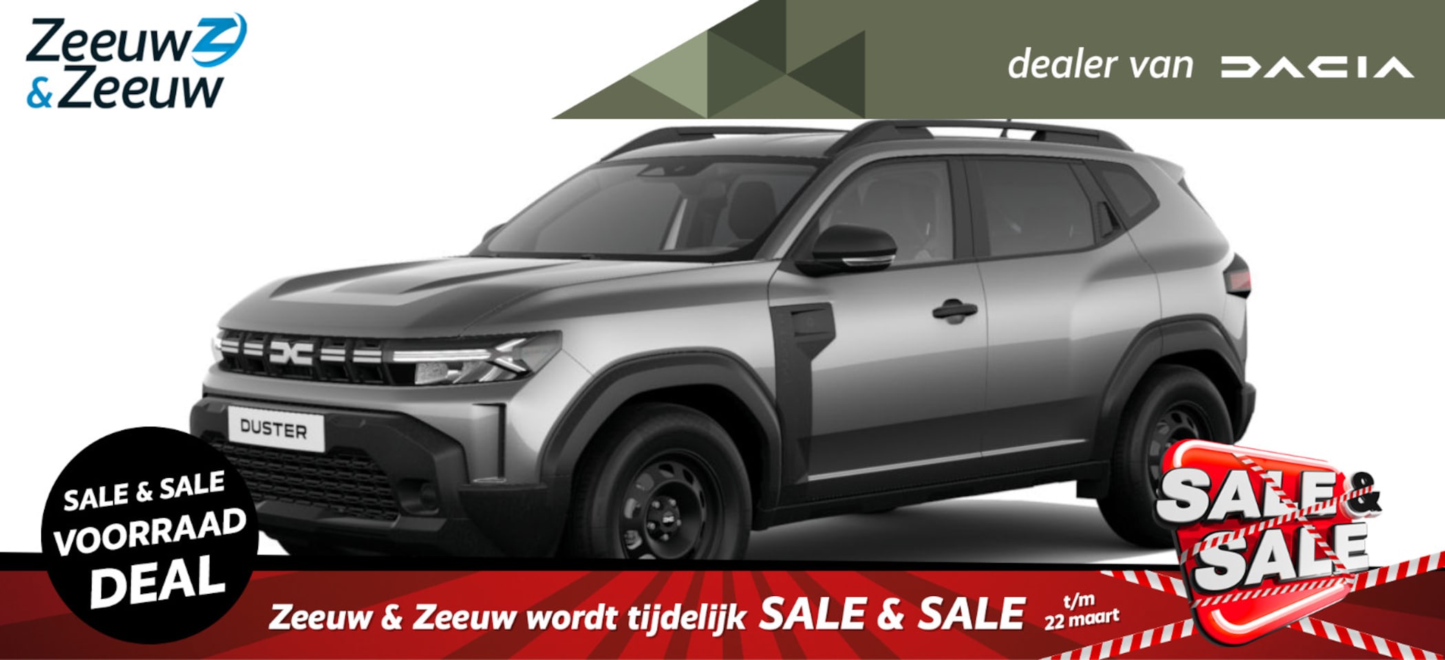 Dacia Duster - 1.0 TCe 100 ECO-G Essential | Nieuw te bestellen bij Zeeuw & Zeeuw Leiderdorp - AutoWereld.nl