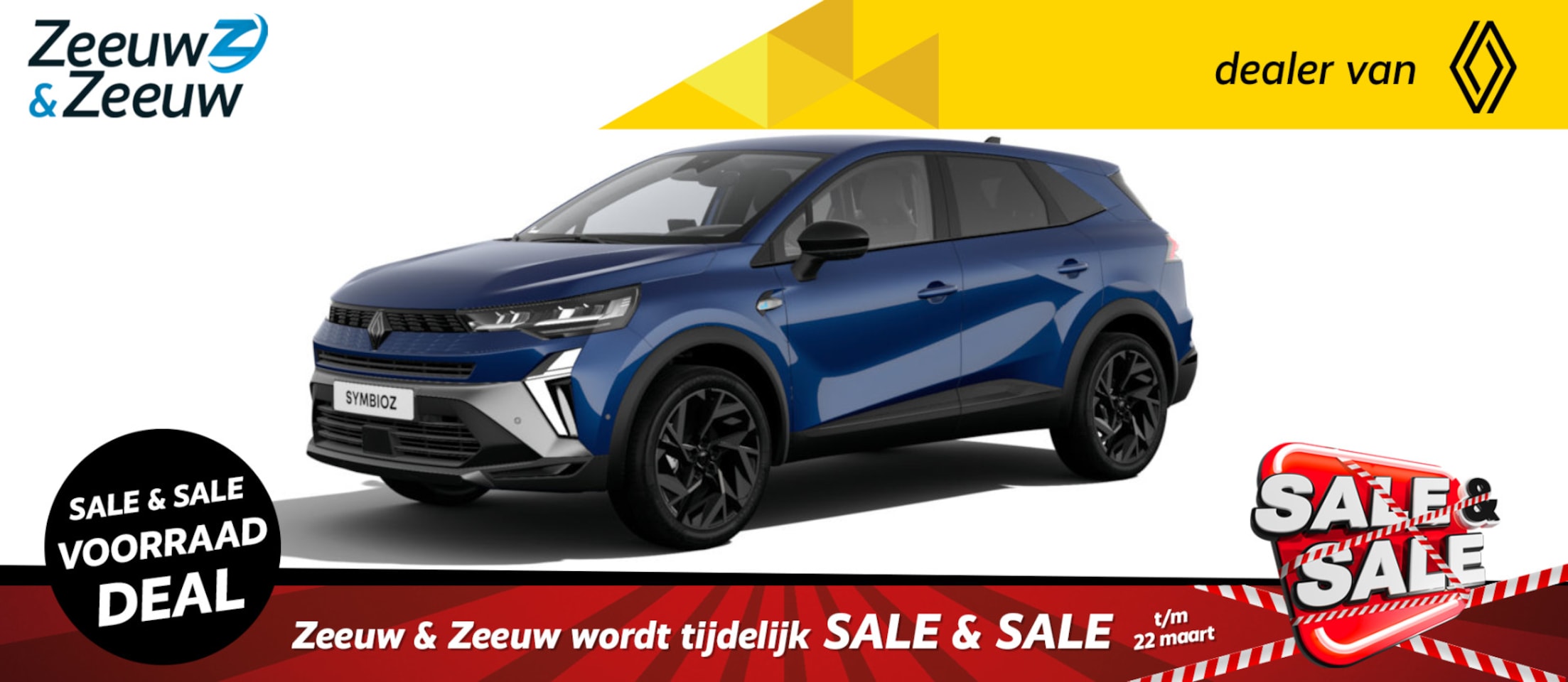 Renault Symbioz - 1.6 E-Tech hybrid 145 esprit Alpine | Nu te bestellen bij Zeeuw & Zeeuw Leiderdorp - AutoWereld.nl