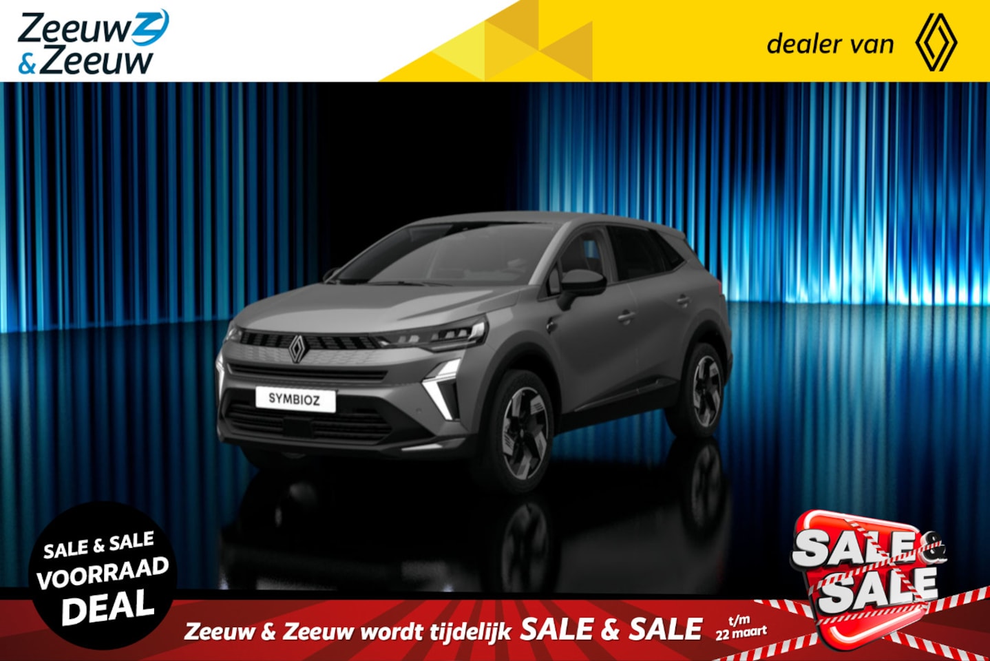 Renault Symbioz - 1.6 E-Tech hybrid 145 techno UIT VOORRAAD LEVERBAAR OP = OP NU MET €3.000,- SALE & SALE KO - AutoWereld.nl