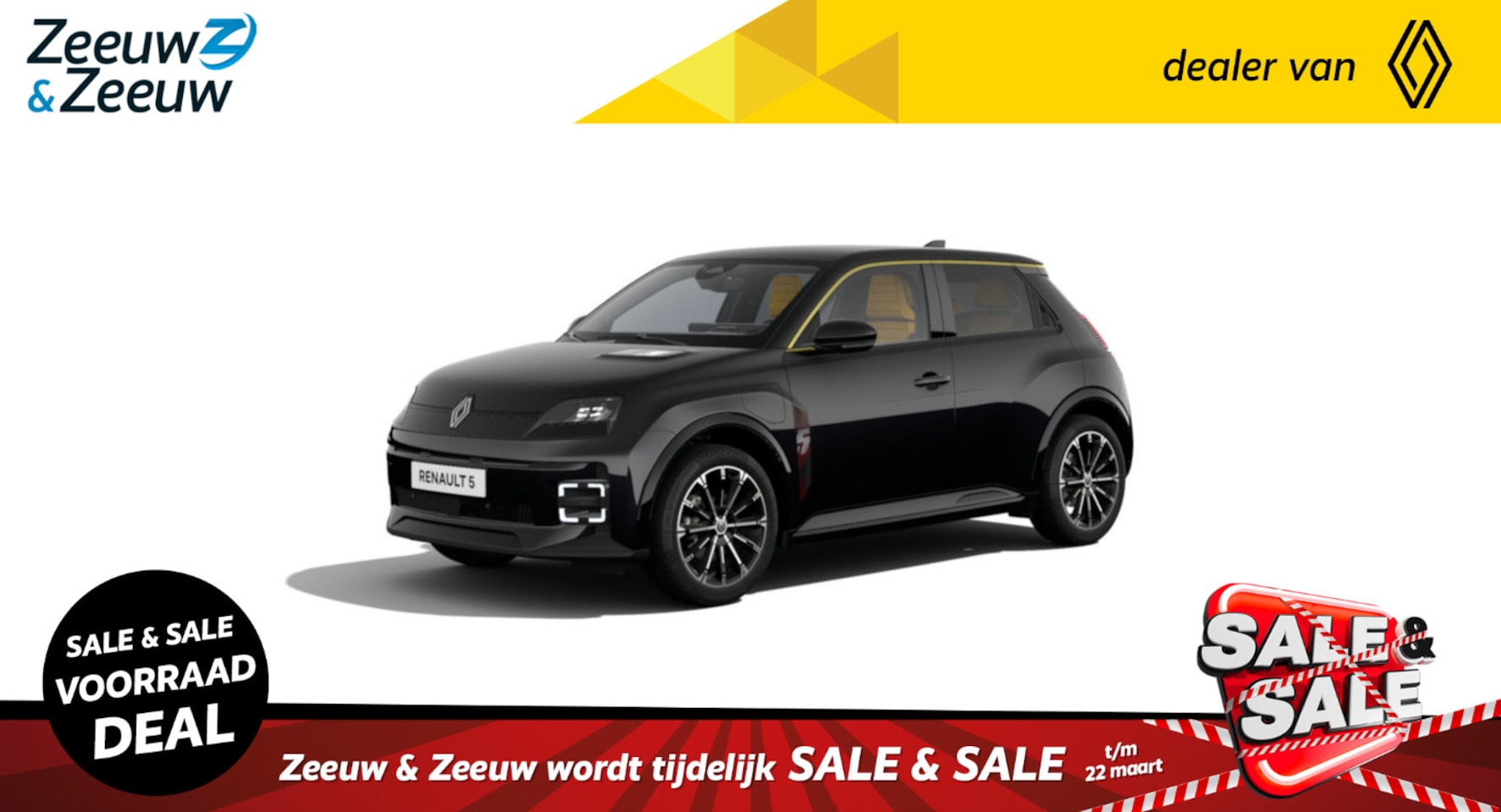 Renault 5 - Comfort Range Iconic cinq | De nieuwe Renault 5 | Auto van het Jaar 2025 | Nu met €1000,- - AutoWereld.nl