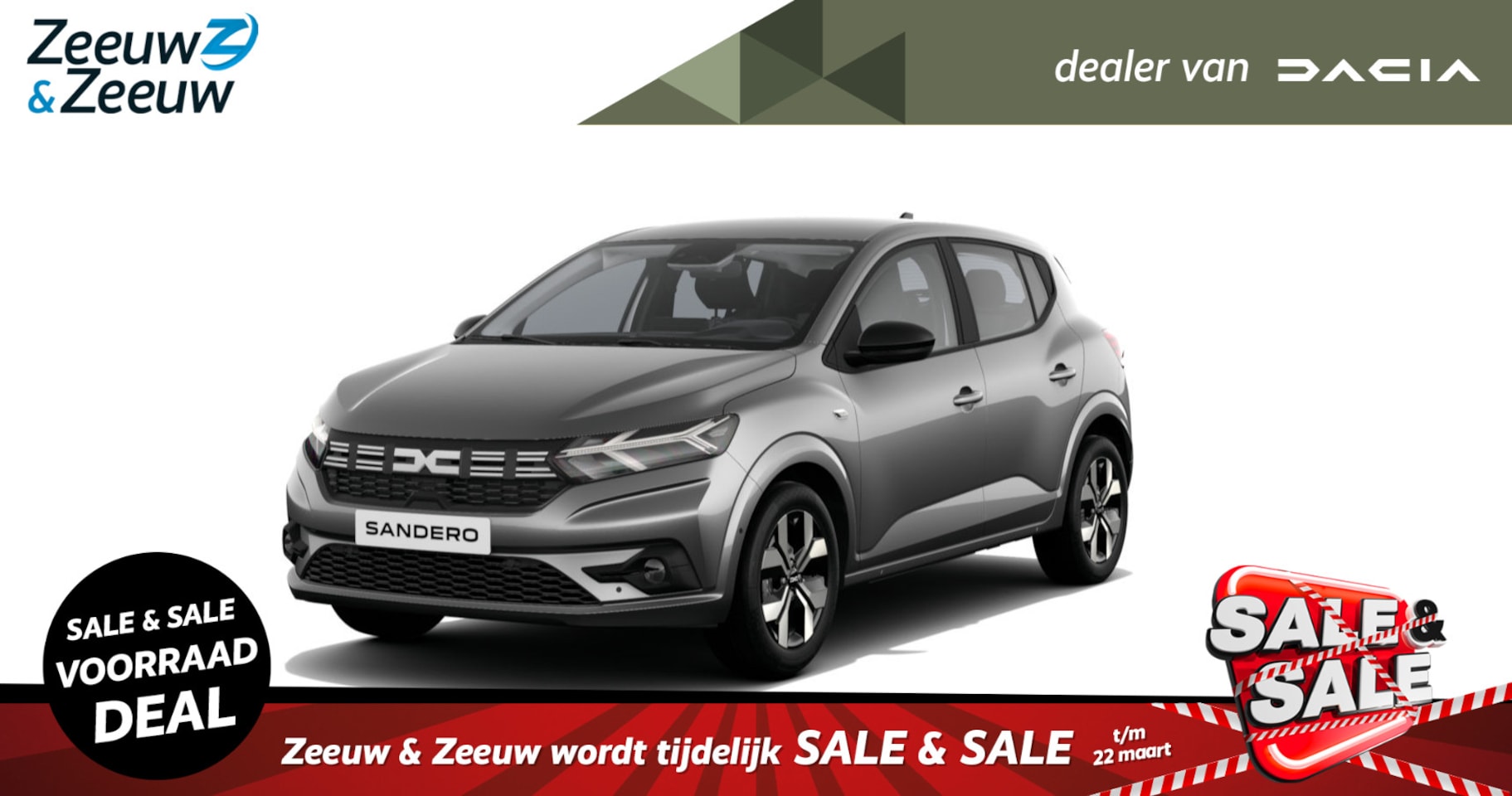 Dacia Sandero - 1.0 TCe 90 Journey | Nieuw te bestellen bij Zeeuw & Zeeuw Leiderdorp - AutoWereld.nl