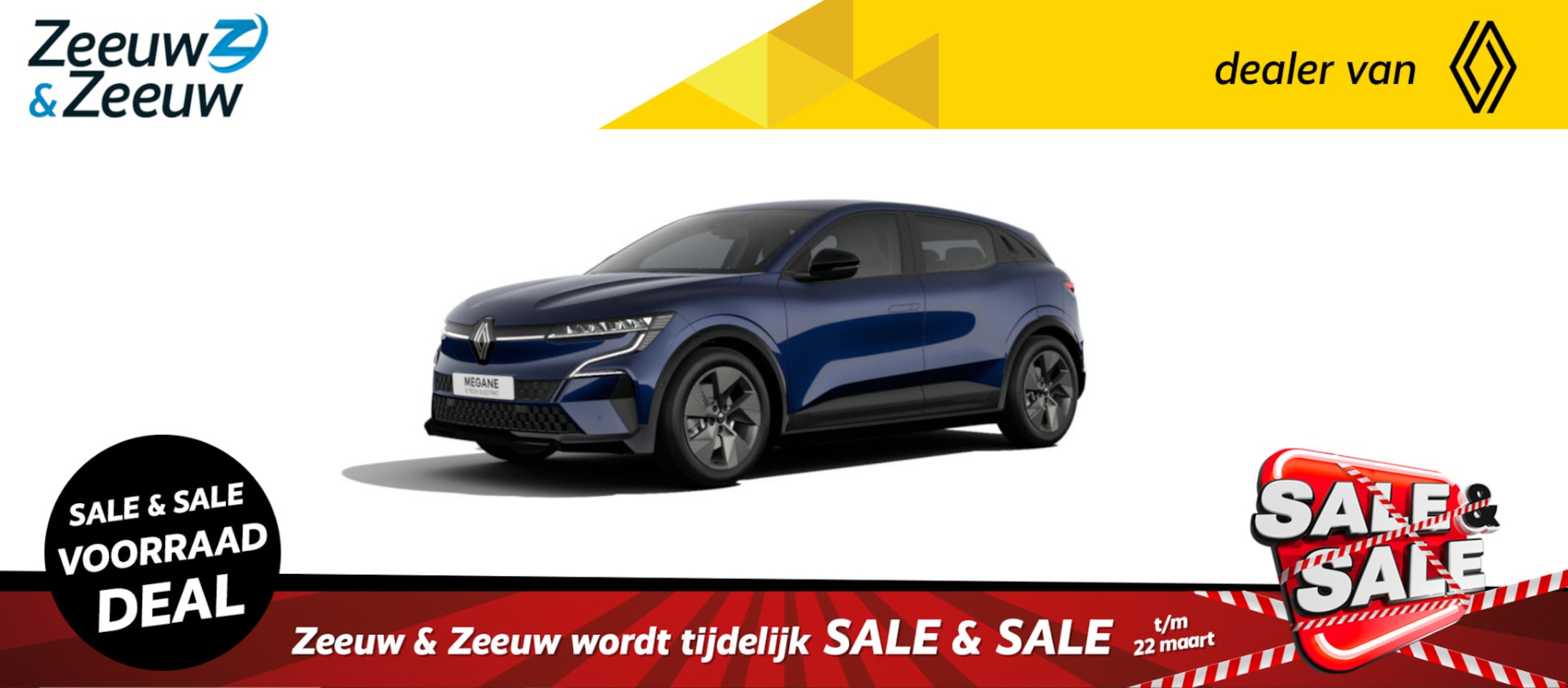 Renault Mégane E-Tech - Comfort Range Evolution 60 kWh | Uit Voorraad Leverbaar | Financiering tegen 1,9% Rente | - AutoWereld.nl