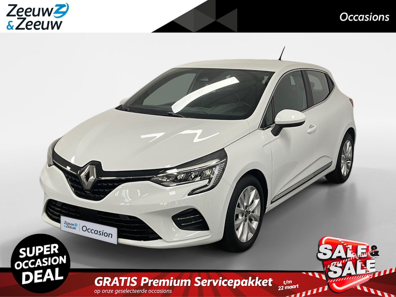 Renault Clio - 1.0 TCe Intens Airco parkeersensoren cruise controle apple carplay android auto clima lm v - AutoWereld.nl