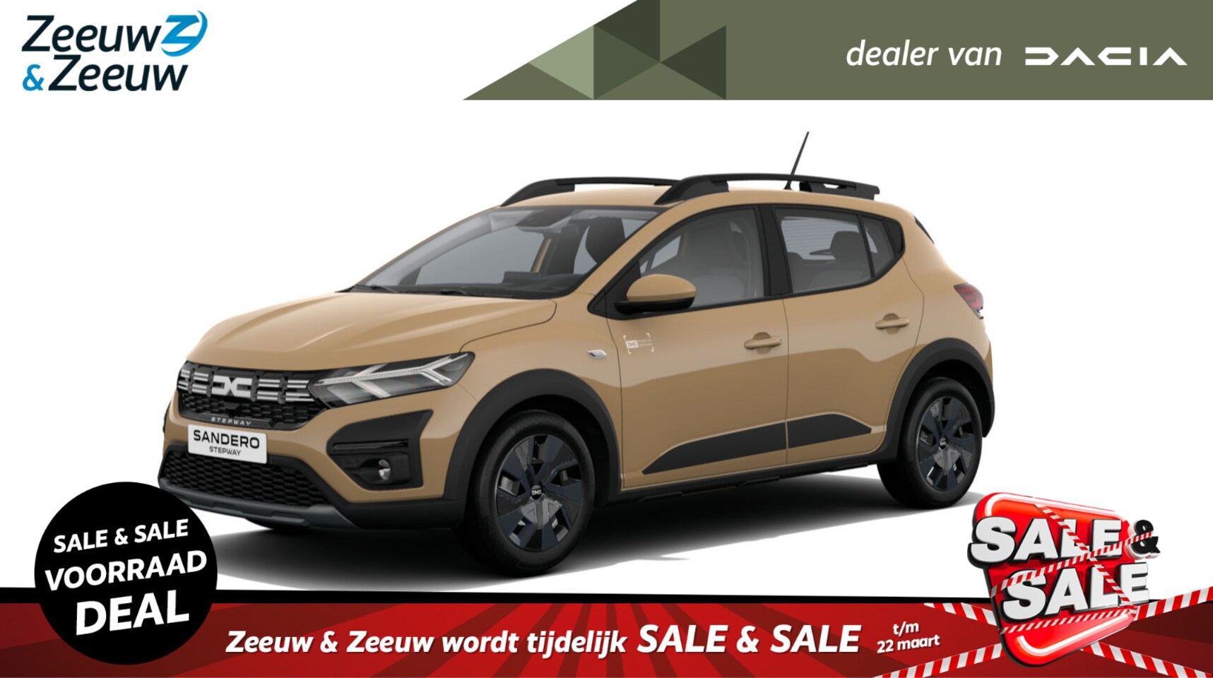 Dacia Sandero Stepway - 1.1 TCe 110 Expression | Eerste registratie december 2024 | Dodehoek Sensor | Parkeersenso - AutoWereld.nl