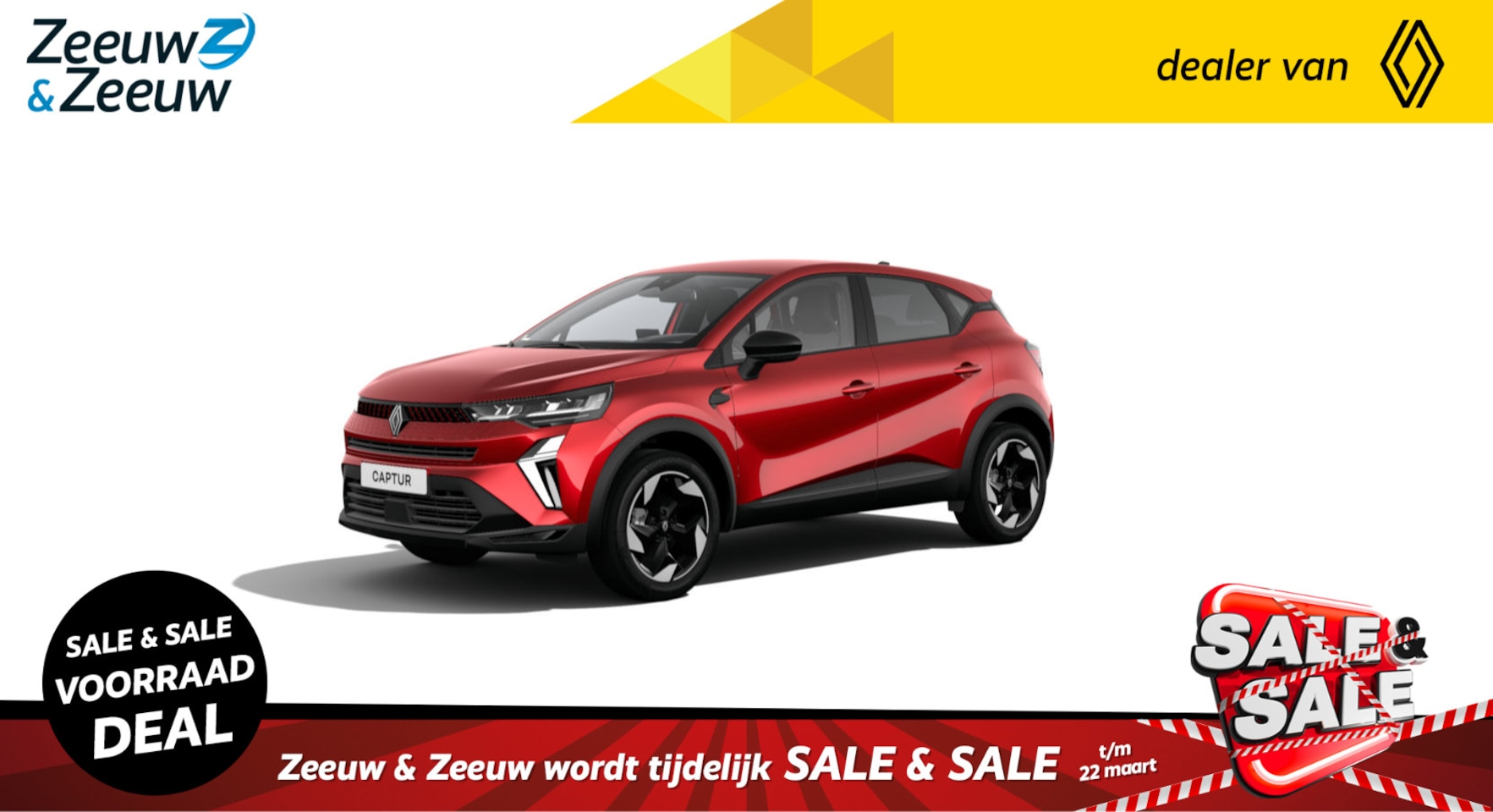 Renault Captur - 1.3 Mild Hybrid 160 techno | Nieuw te bestellen bij Zeeuw & Zeeuw Leiderdorp - AutoWereld.nl