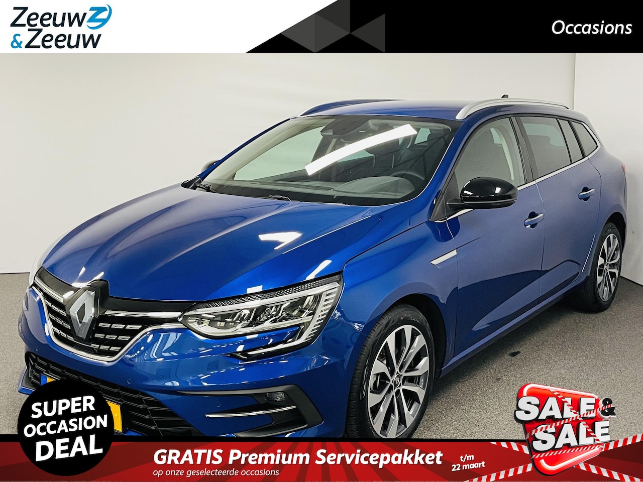 Renault Mégane Estate - 1.3 TCe 140 Techno GOEDKOOPSTE VAN NEDERLAND AUTOMAAT Navi airco camera parkeersensoren di - AutoWereld.nl