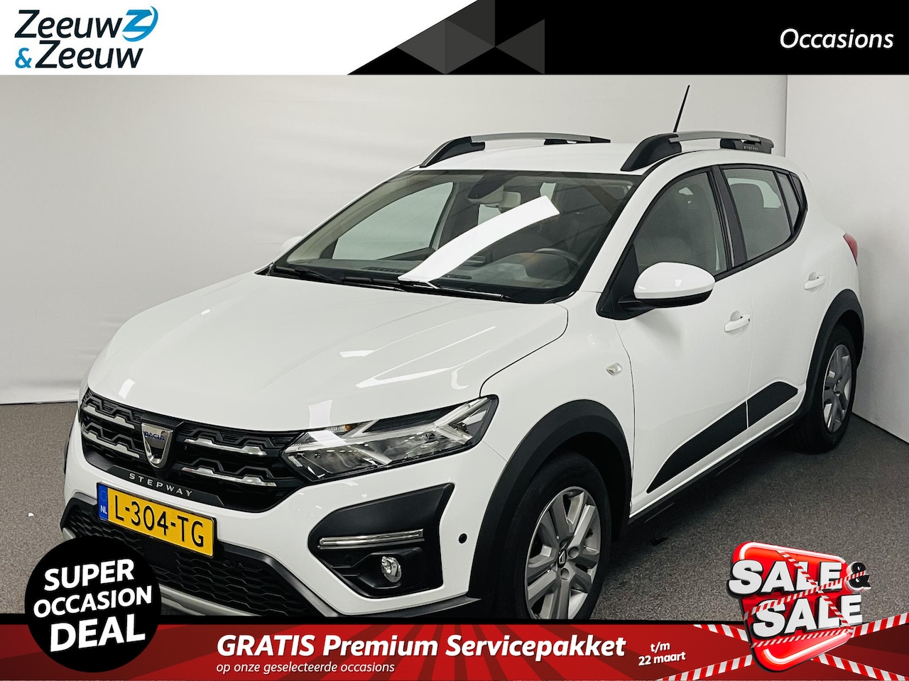 Dacia Sandero Stepway - 1.0 TCe 100 Bi-Fuel Comfort Airco camera parkeersensoren cruise controle trekhaak LPG crui - AutoWereld.nl