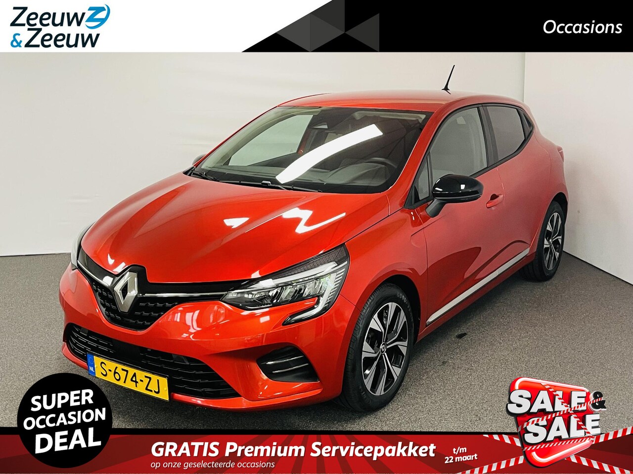 Renault Clio - 1.0 TCe 90 Evolution GOEDKOOPSTE VAN NEDERLAND NETTE AUTO / APPLE & ANDROID CARPLAY / DODE - AutoWereld.nl