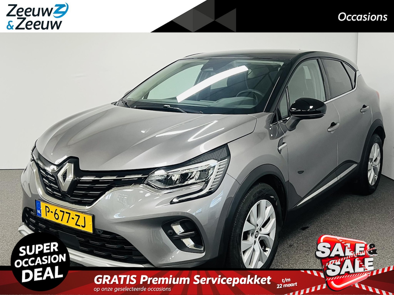 Renault Captur - 1.0 TCe 90 Intens Navi airco camera parkeersensoren apple carplay android auto hoge instap - AutoWereld.nl