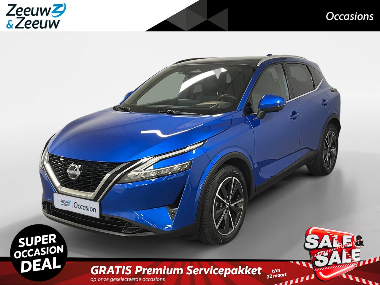 Nissan Qashqai - 1.3 MHEV Xtronic Tekna GOEDKOOPSTE VAN NEDERLAND AUTOMAAT Navi airco camera parkeersensore - AutoWereld.nl