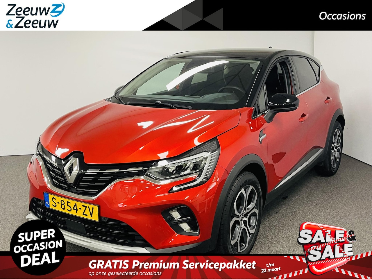 Renault Captur - 1.0 TCe 90 techno Renault Captur 1.0 TCe 90 Techno Navi airco camera parkeersensoren lm ve - AutoWereld.nl