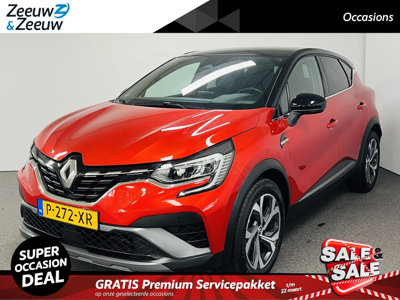 Renault Captur - 1.0 TCe 90 R.S. Line Navi airco camera parkeersensoren apple carplay android auto digitale - AutoWereld.nl