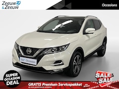 Nissan Qashqai - 1.3 DIG-T N-Connecta Navi airco camera parkeersensoren cruise cotnrole lm velgen panodak d