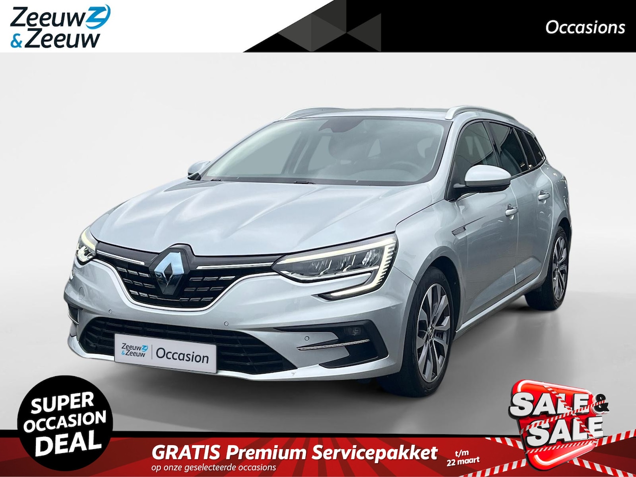 Renault Mégane Estate - 140PK TCe Techno | 9,3" Navi | Trekhaak (1700KG) | Camera | Climate Control | Cruise Contr - AutoWereld.nl