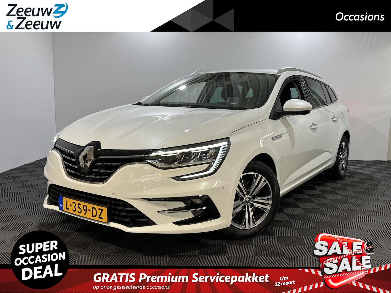 Renault Mégane Estate - 1.3 - 160PK TCe Business Edition One Automaat | Digital Cockpit | 9,3" Navi | Full LED | C - AutoWereld.nl