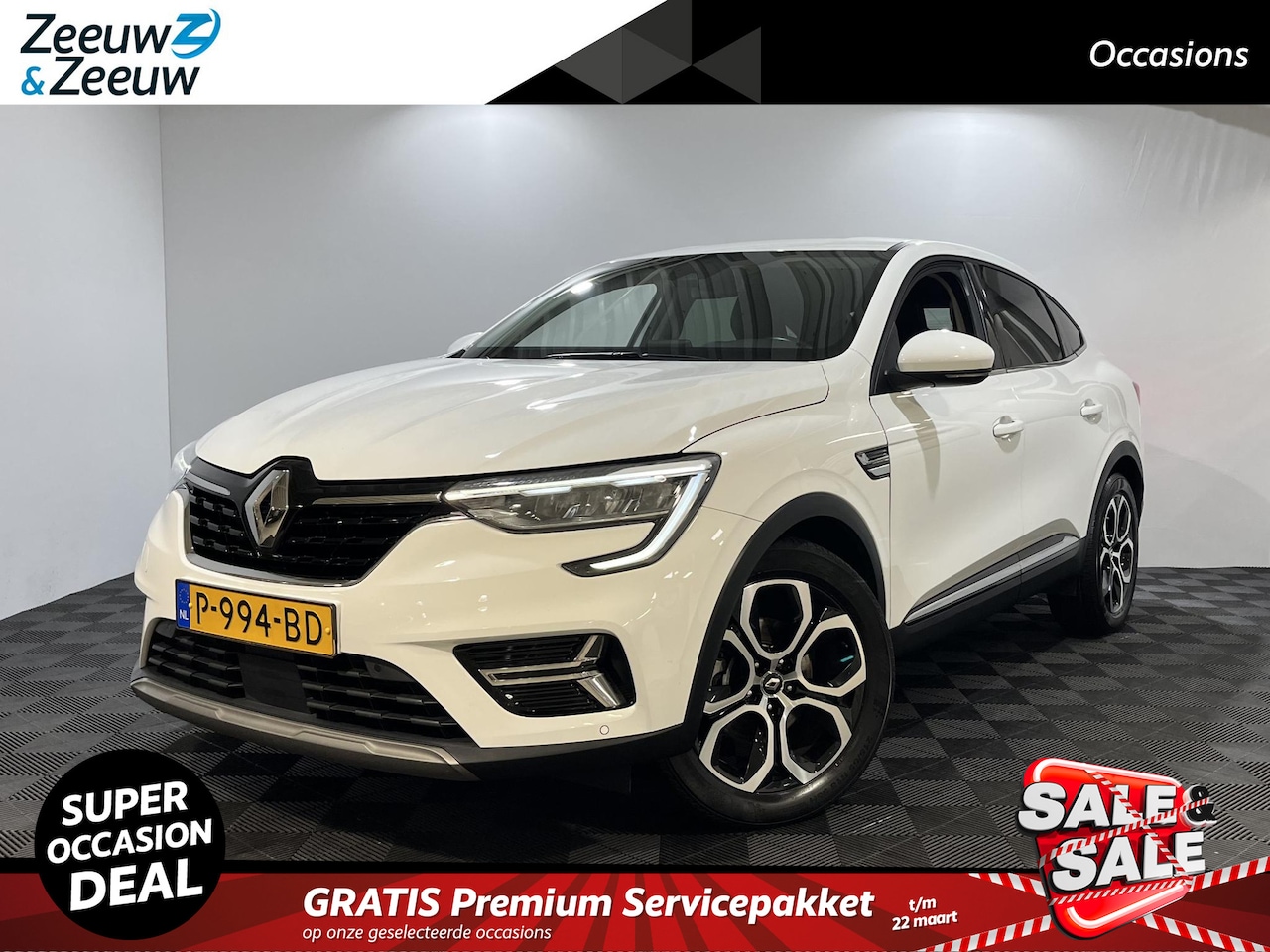 Renault Arkana - 1.6 - 145PK E-Tech Hybrid Intens Automaat | 9,3" Navi | Stoelverwarming | Adaptive Cruise - AutoWereld.nl