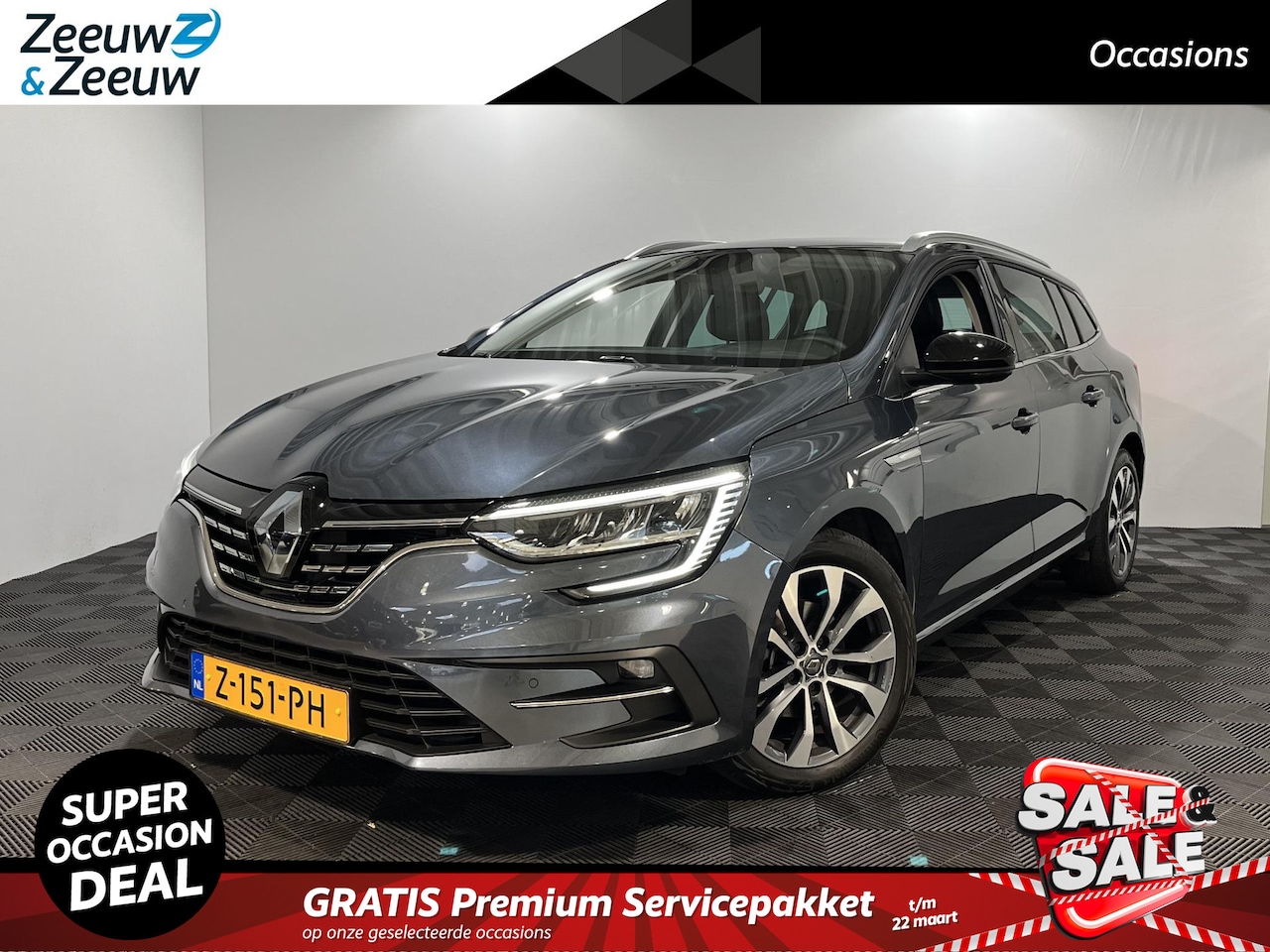 Renault Mégane Estate - 1.3 - 140PK TCe Techno Automaat | 1e eigenaar | 9,3" Navi | Digital Cockpit | Climate Cont - AutoWereld.nl