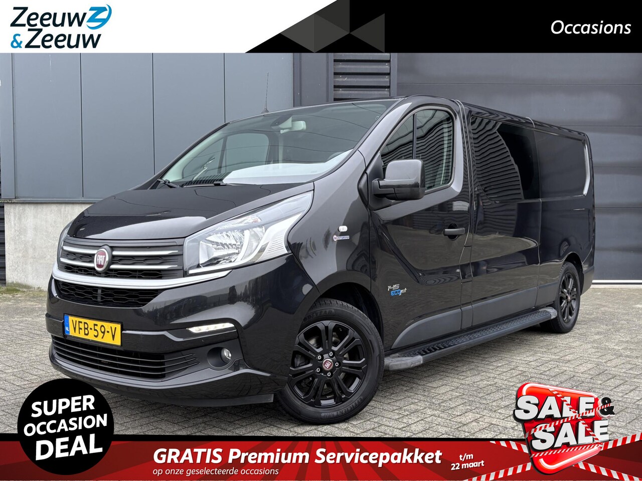 Fiat Talento - 2.0 - 145PK MultiJet L2H1 Business Pro DC | BPM VRIJ | 5 zitplaatsen | Trekhaak | Navi | C - AutoWereld.nl