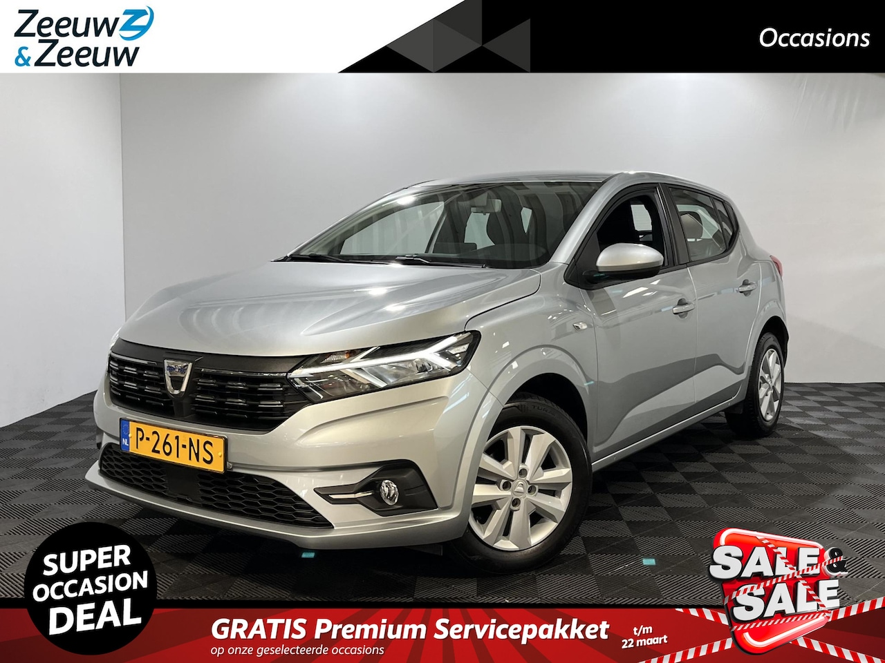 Dacia Sandero - 1.0 - 90PK TCe Comfort | 1e eigenaar | Navi | Parkeersensoren | Airco | Cruise Control | L - AutoWereld.nl