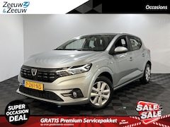 Dacia Sandero - 1.0 - 90PK TCe Comfort | 1e eigenaar | Navi | Parkeersensoren | Airco | Cruise Control | L