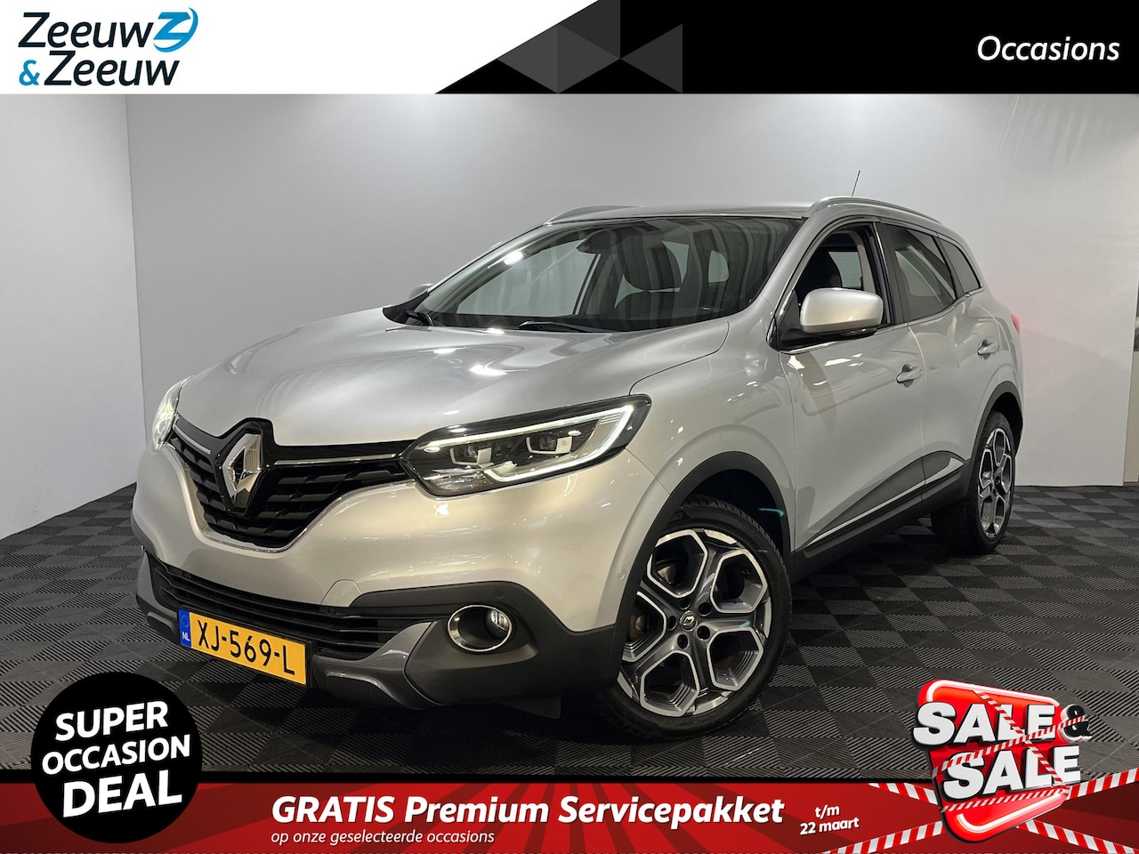 Renault Kadjar - 1.2 - 130PK TCe Extase | Navi | Stoelverwarming | Climate Control | Camera | Parkeersensor - AutoWereld.nl