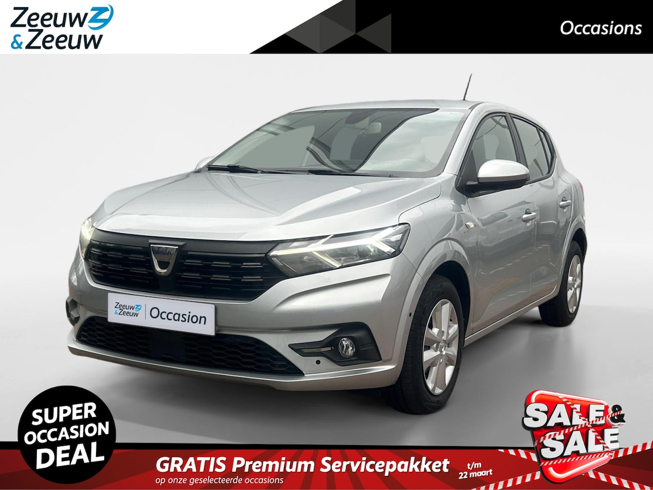 Dacia Sandero - 1.0 - 90PK TCe Comfort | 1e eigenaar | Camera | Parkeersensoren | Airco | Armsteun | Full - AutoWereld.nl