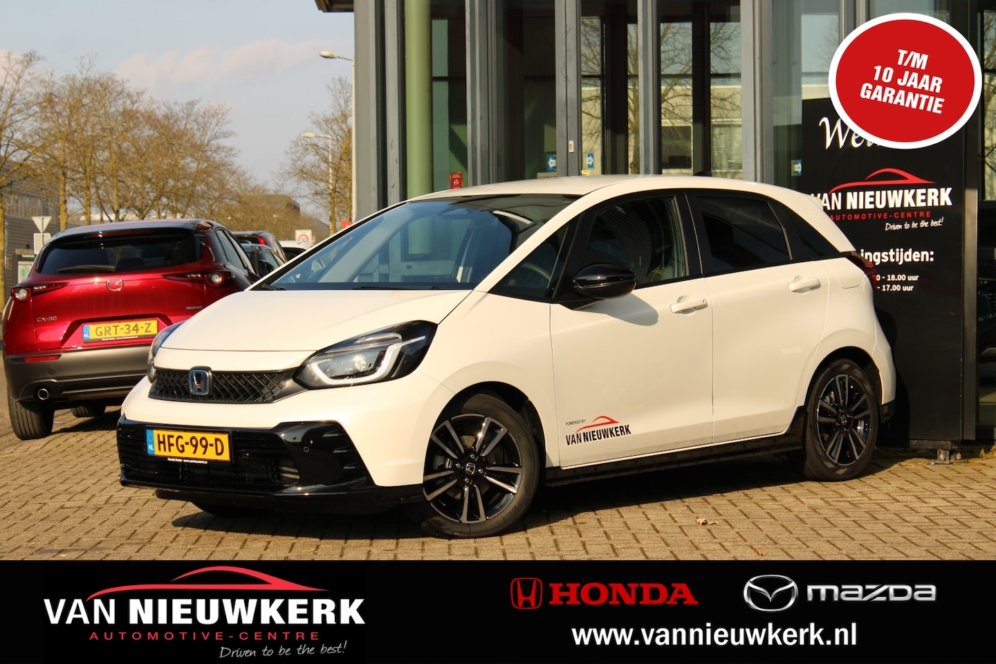 Honda Jazz - 1.5 i-MMD 122pk Hybrid Automaat Advance Sport Navigatie Blindspot Carplay - AutoWereld.nl