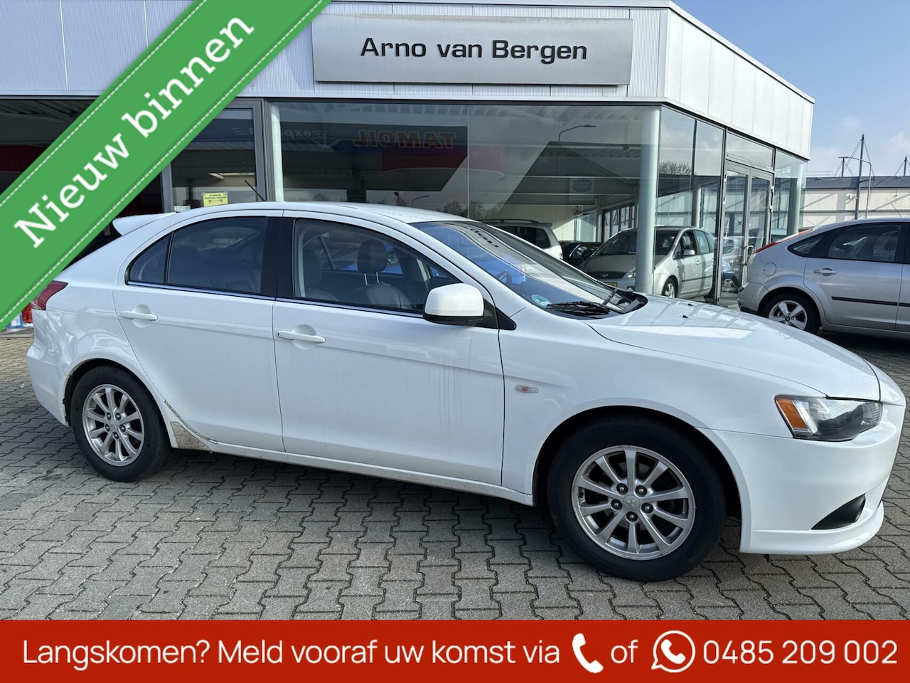 Mitsubishi Lancer Sportback - 1.6 Edition One 1.6 Edition One, leder, navigatie, climatronic, nette auto van 2e eigenaar !! - AutoWereld.nl