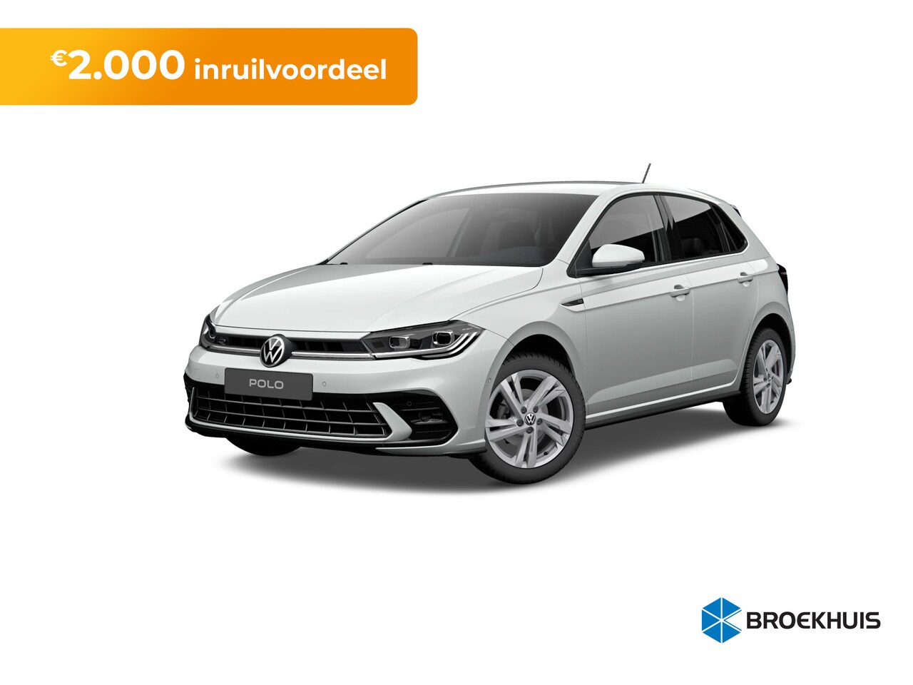 Volkswagen Polo - 1.0 TSI 95 5MT R-Line Edition Inclusief €2000,- inruilvoordeel + €1000,- korting | 'App-Co - AutoWereld.nl