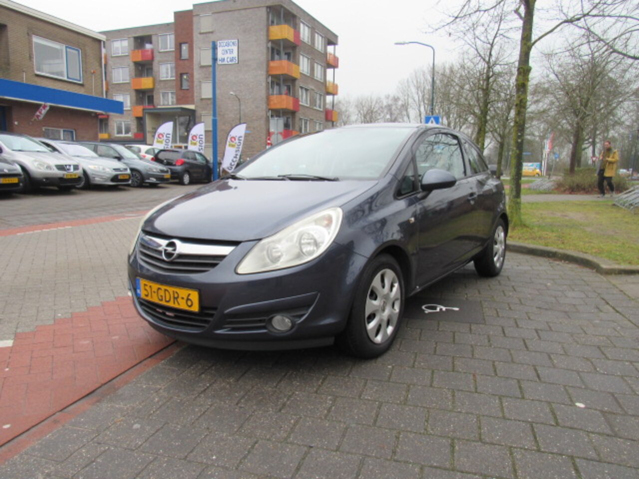 Opel Corsa - 1.4 16V 5Drs 98.450 km nap Enjoy Airco - AutoWereld.nl