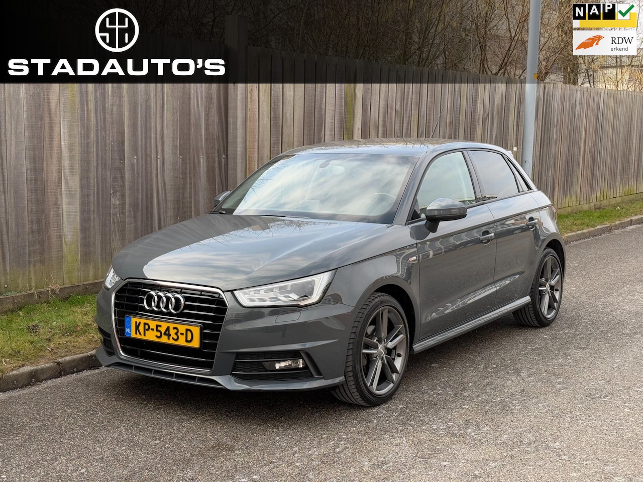 Audi A1 Sportback - 1.0 TFSI S-tronic S-Line LED|5Drs|NAP! - AutoWereld.nl